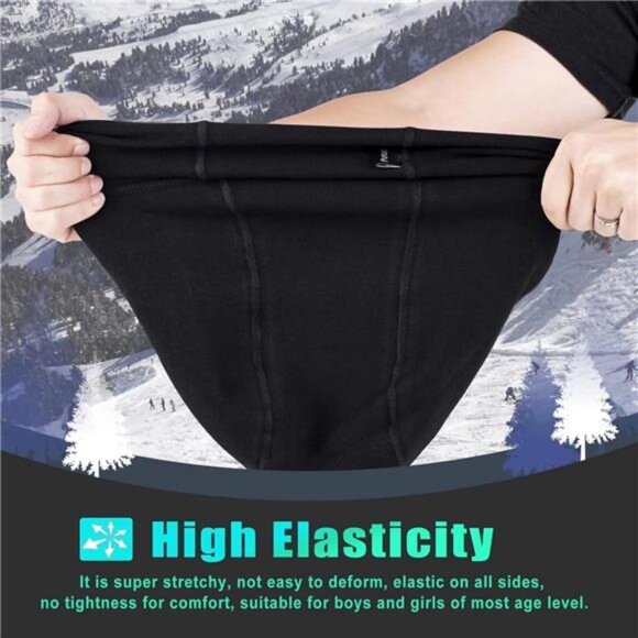 2 Pack Kids Balaclava Face Mask for Boy Girl, Winter Hat Ski Mask for Cold - Picture 4 of 8